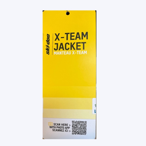 Ski-Doo New OEM, Women's Large X-Team Jacket, Black, 4409450990 NWT - Picture 3 of 8